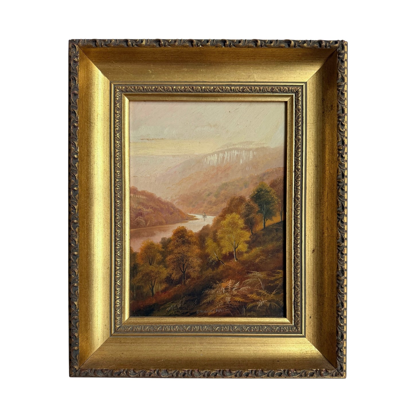 G. Willis Pryce (1866-1949) Wye Valley Landscape