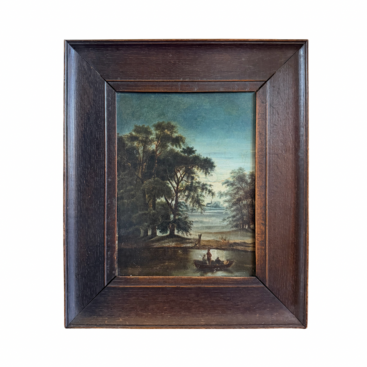 English 19th century oil painting on canvas