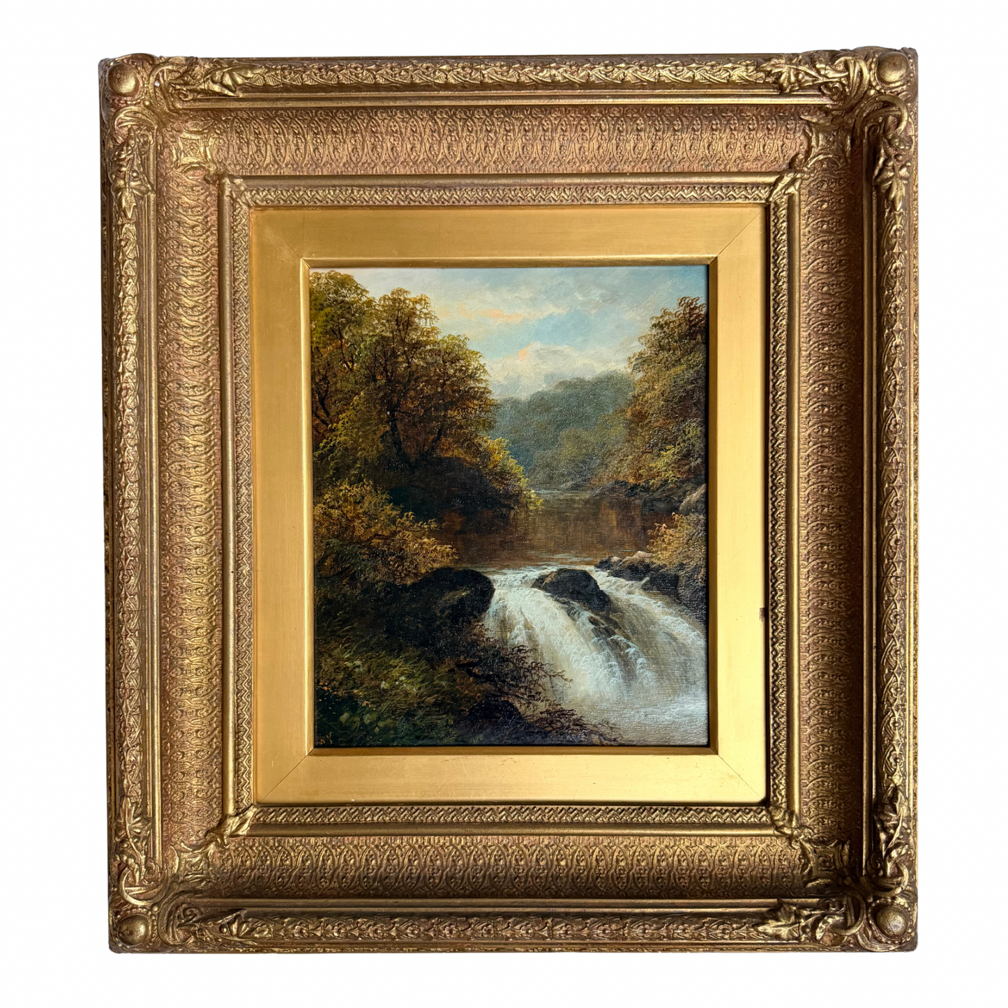 George Yarnold (1851-1926), Pair of Scottish River Landscapes