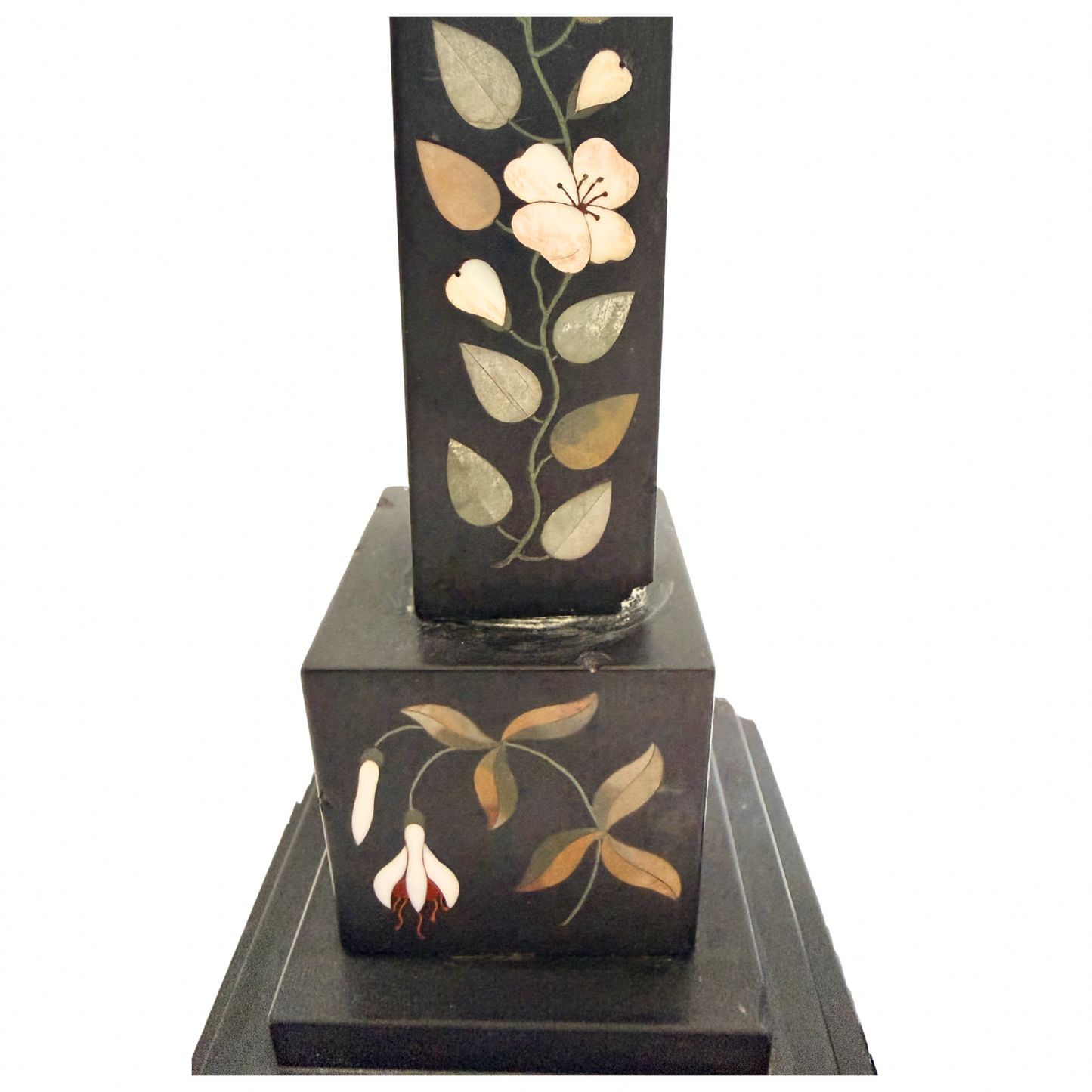Pair of Victorian Ashford Marble Obelisks